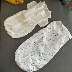 Happiest Baby SNOO sheet and Size medium sleep sack